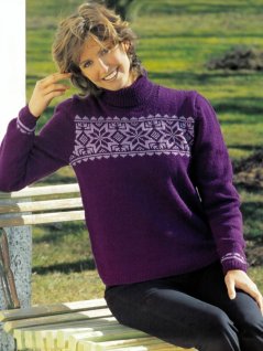 Dampollover med mönsterbård