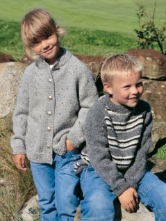 Raglanpullover och kofta