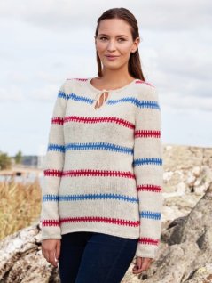 Mönsterstickade tröjor