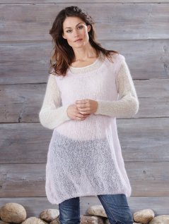 Slätstickad tunika och jumper