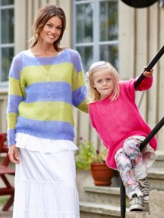 Patentstickad tröja