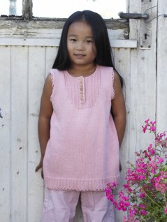 Tunika med halsknäppning