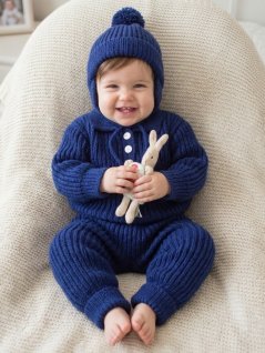 Tröja, byxor och mössa