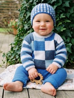 Tröja, byxa och mössa