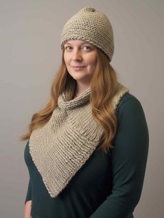 Mössa och halsvärmare