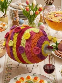 Påskägg till vinpåse