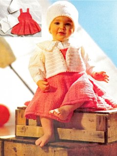 Västkjol, väst och mössa