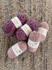 Garnpaket sjal Purple Passion