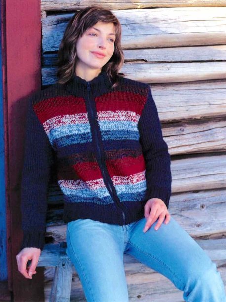 Damkofta med blixtlås eller knäpplås