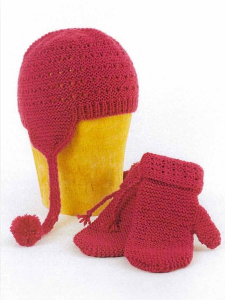 Mössa och tumvantar