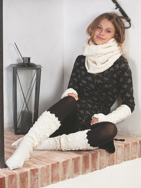 Tubhalsduk, pulsvärmare och strumpor