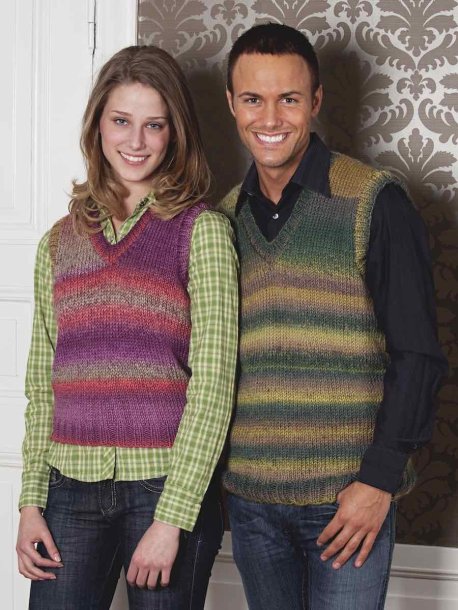 Slätstickad pullover