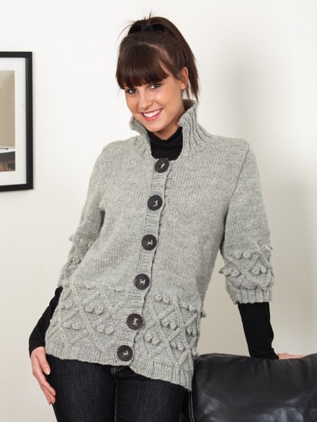 Kofta med korta ärmar