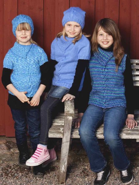 Slipover med och utan kort ärm samt mössa