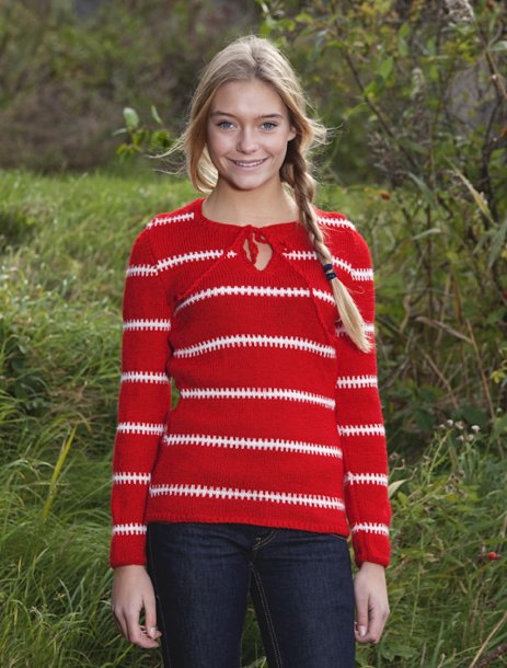 Mönsterstickade pippitröjor