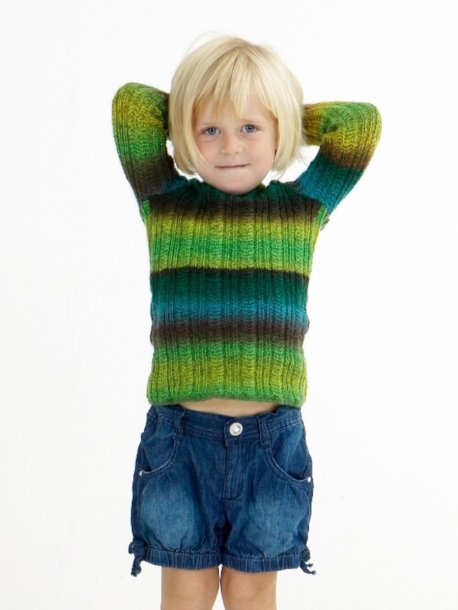 Flätstickade tröjor till dam, barn och herr