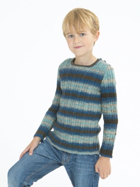 Flätstickade tröjor till dam, barn och herr