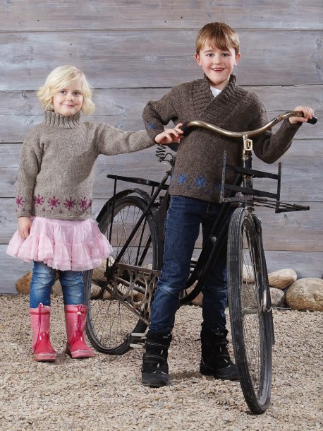 Tröjor med snöflingor