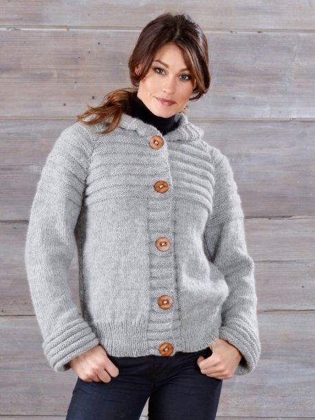 Kofta med kapuschong