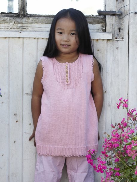 Tunika med halsknäppning