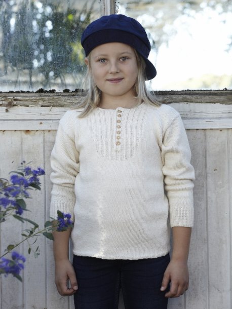 Barntröja i gammaldags stil