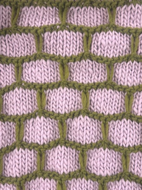 Tröja med rutmönster