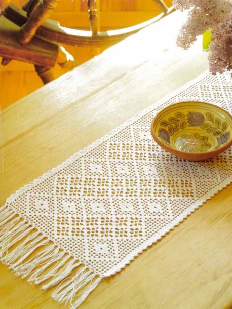 Löpare med diagonalmönster