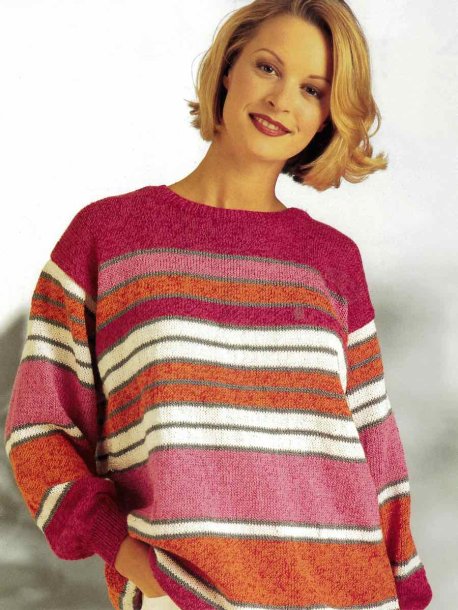 Damtröja - Stickmönster & Virkmönster - Marks & Kattens