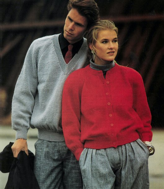 Pullover och cardigan
