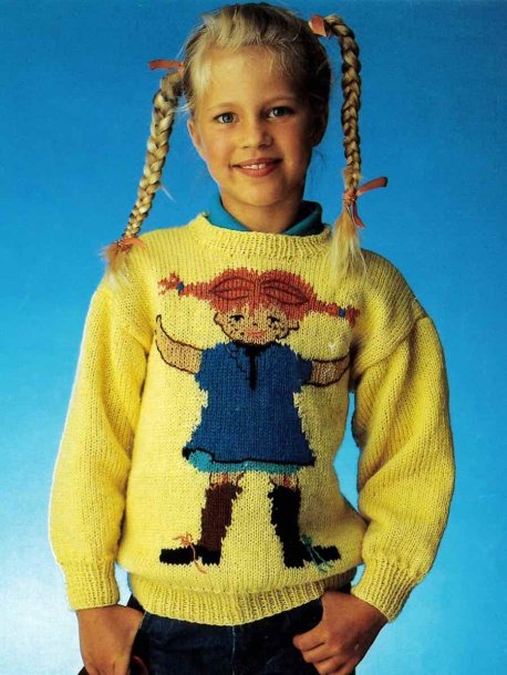 Tröja Pippi Långstrump