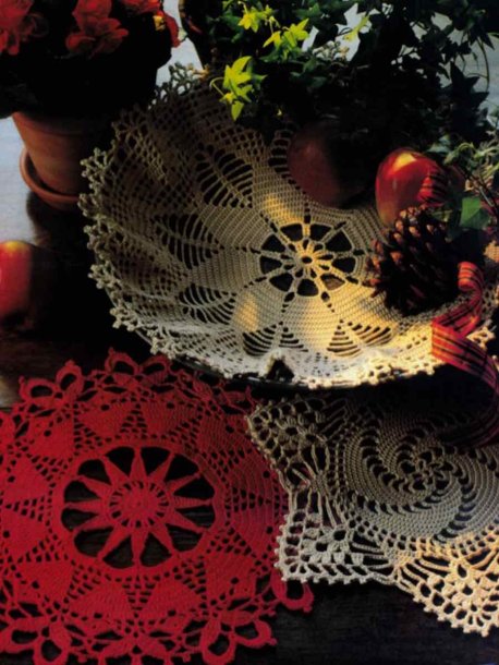 Duk med snurra - Stickmönster & Virkmönster - Marks & Kattens