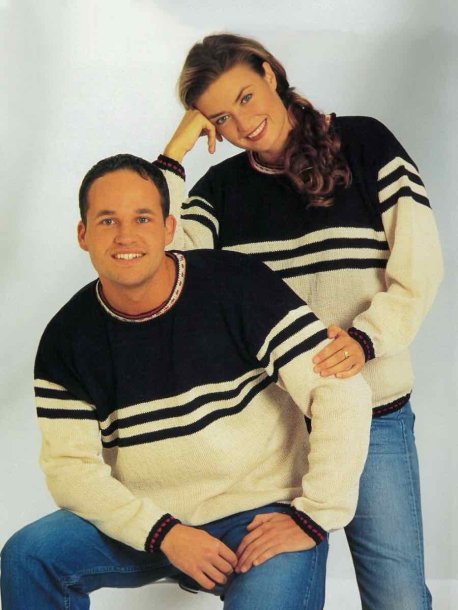 Dam, barn och herrtröja