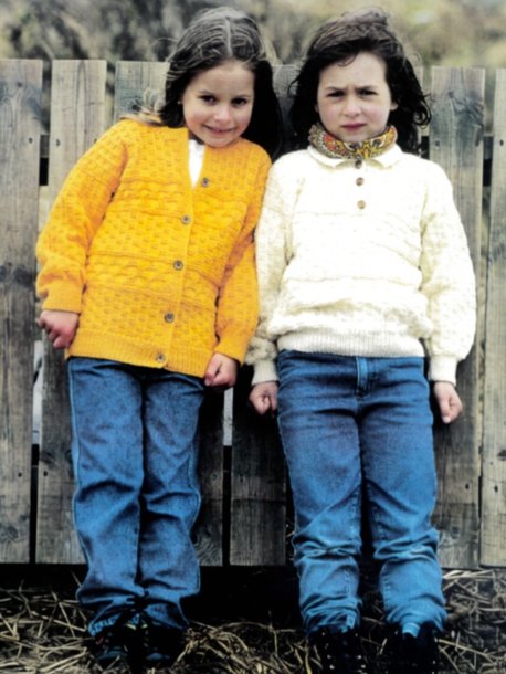 Pullover och kofta