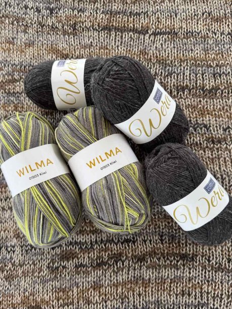 Garnpaket sjal Kiwi