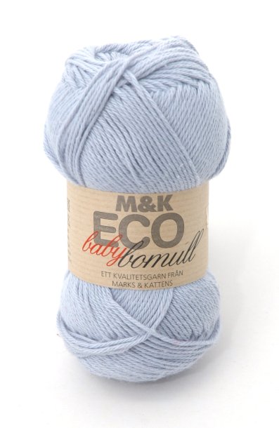 Eco Baby Bomull Ljusblå 910