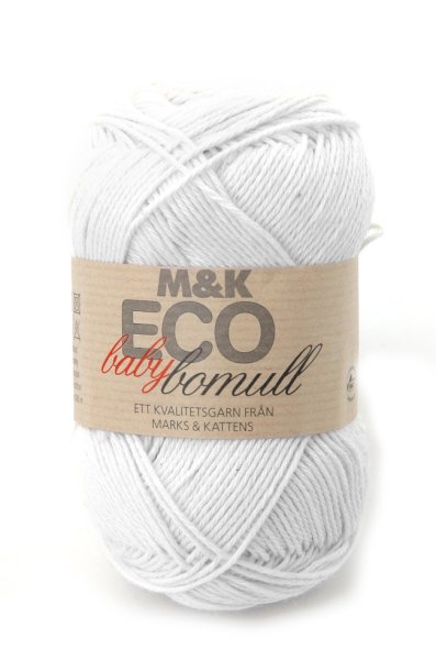 Eco Baby Bomull Vit 912